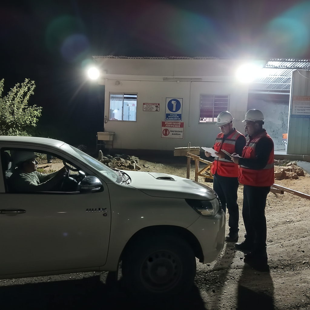 Control de accesos en portería